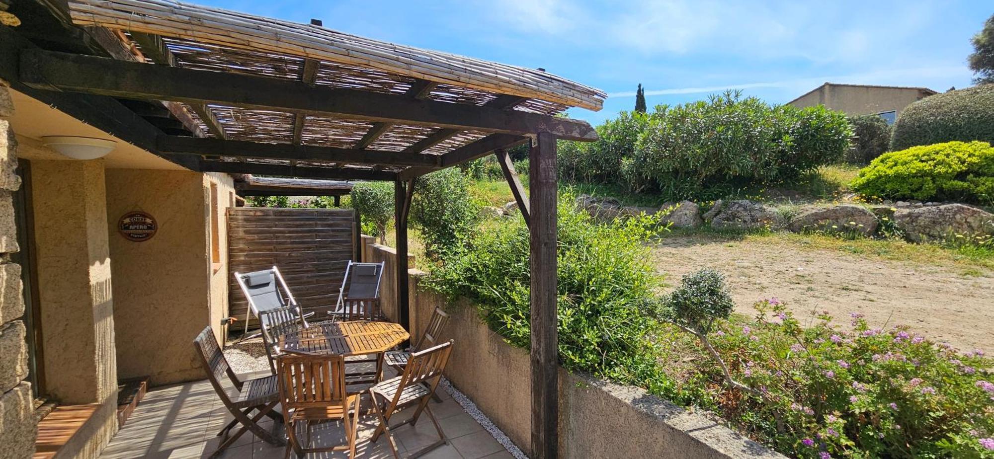 Mini Caseddu T2, Alba Rossa Avec Piscine & Vue Mer Serra di Ferro Bagian luar foto